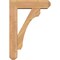 Ekena Millwork Legacy Craftsman Smooth Bracket w/ Offset Brace, Western Red Cedar, 5 1/2"W x 18"D x 26"H BKT0604X18X26LEC04SWR - alternate 4